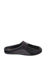 Cotswold Black Westwell Slippers - Image 3 of 5
