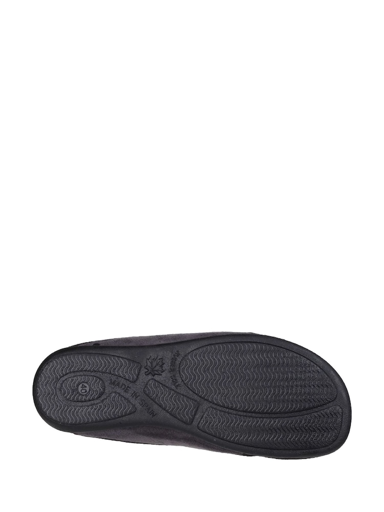 Cotswold Black Westwell Slippers - Image 5 of 5