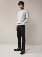 Black Slim Fit Comfort Stretch Jeans - Image 3 of 11