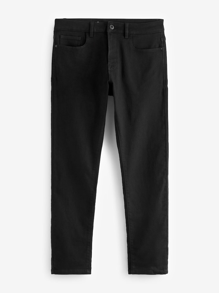Noir - Slim Fit (Slim Fit) - Jeans stretch de confort - Image 7 of 11
