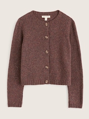 Brun - Seasalt Cornwall Dawson Pick Wool Blend Cardigan - Image 4 sur 5
