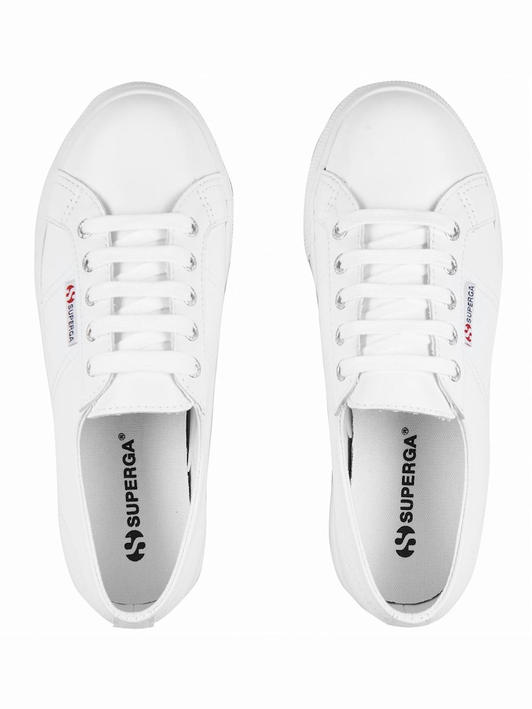 Blanco - Zapatillas de deporte de piel 2750 de Superga® - Imagen 5 de 5