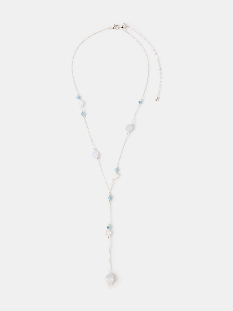 Naszyjnik lariat Accessorize z kwarcem - Obraz 1 z 2 Naszyjnik lariat Accessorize z kwarcem - Obraz 1 z 2