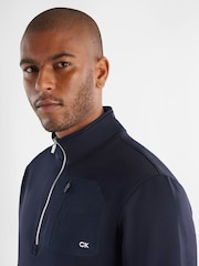 Calvin Klein Golf Delta Quarter Zip Sweatshirt - Image 4 of 8