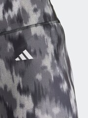 adidas Black Train Essential Print Leggings - Image 8 of 8