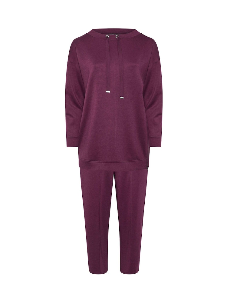 Rouge - Evans Luxe Top & Shorts Sweat Set - Image 6 sur 6