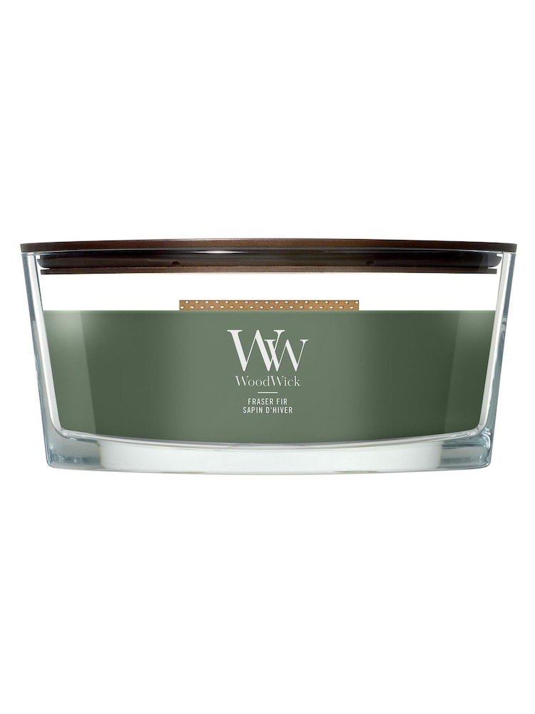 Woodwick Fraser Fir Ellipse Candle - Image 4 of 4 Woodwick Fraser Fir Ellipse Candle - Image 4 of 4