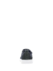 Clarks Navy Blue Multi Fit Ath Flux Trainers - Image 6 of 8