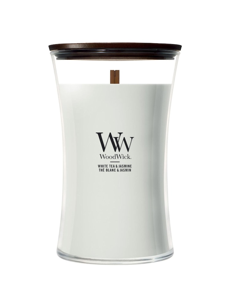 Woodwick Grey Medium Hourglass Candle - Image 2 of 3