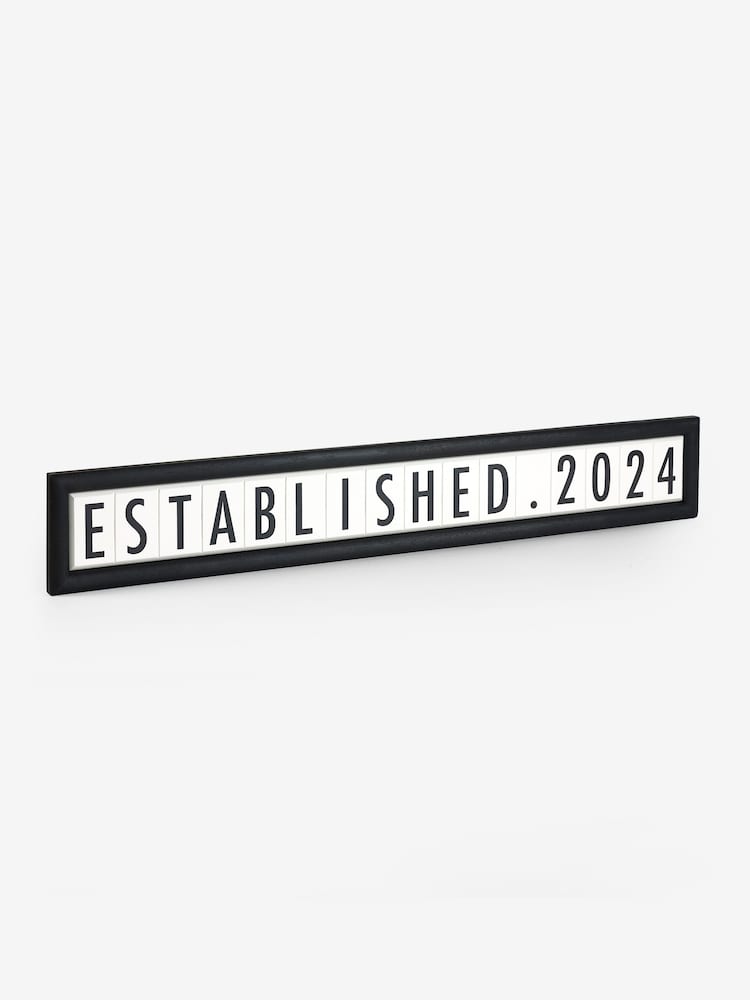 Black Established In 2024 Sign - Image 3 of 3