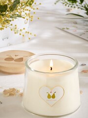 Green Perfect Pair Heart Pear Scented Candle - Image 1 of 4