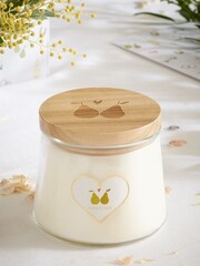 Green Perfect Pair Heart Pear Scented Candle - Image 2 of 4