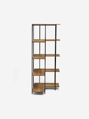 Dark Bronx Oak Effect Corner Shelf - Image 5 of 6