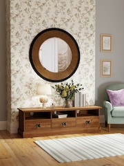 Laura Ashley Honey Gold Garrat 3 Drawer TV Stand - Image 1 of 6