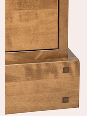 Laura Ashley Honey Gold Garrat 3 Drawer TV Stand - Image 4 of 6