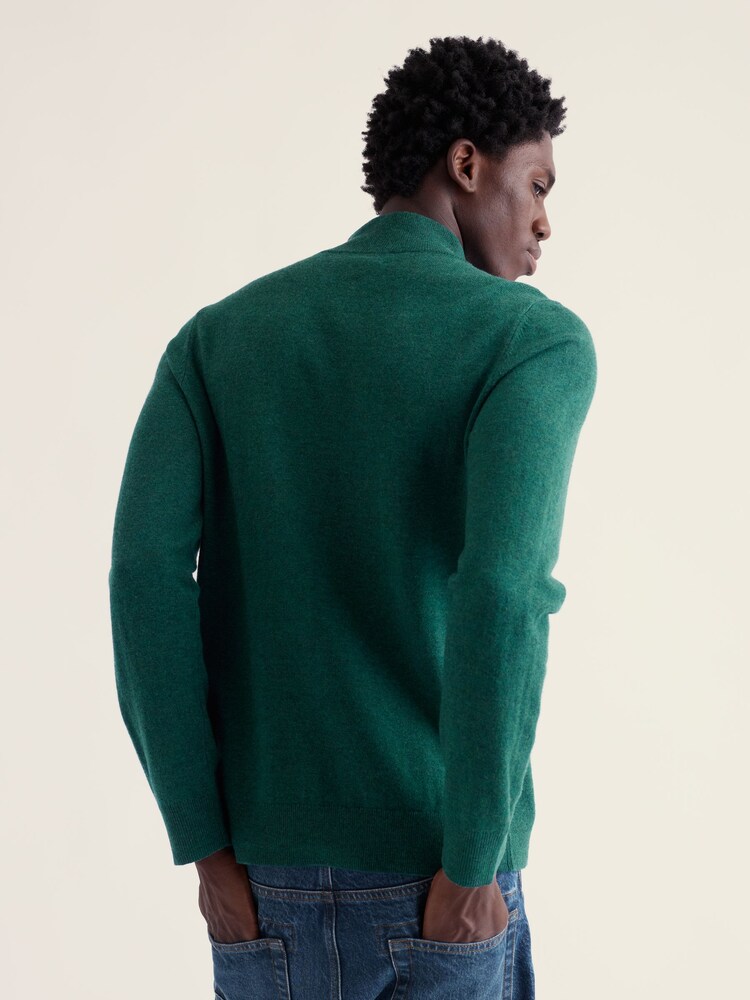 Πράσινο - Seasalt Cornwall Prow 1/4 Zip Jumper - Εικόνα 2 από 5