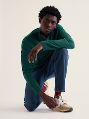 Πράσινο - Seasalt Cornwall Prow 1/4 Zip Jumper - Εικόνα 3 από 5