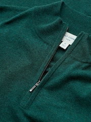 Πράσινο - Seasalt Cornwall Prow 1/4 Zip Jumper - Εικόνα 5 από 5