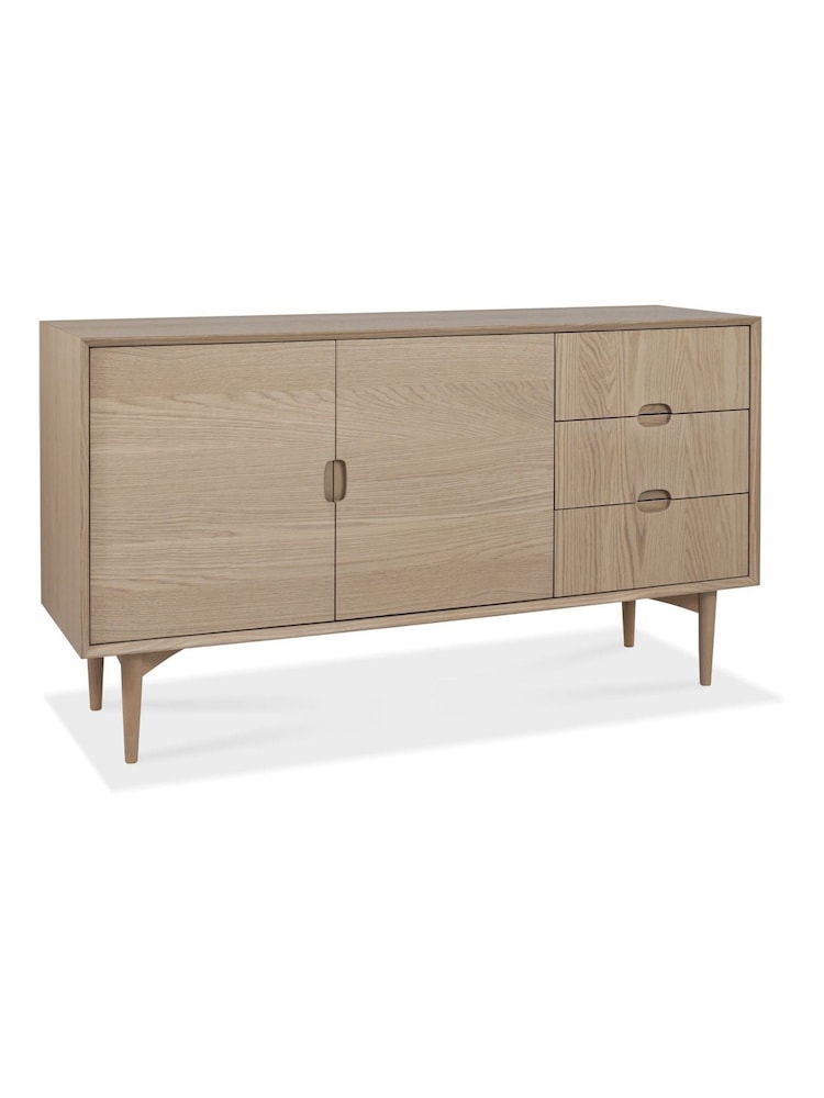 Bentley Designs Natural Dansk Wide Sideboard - Image 2 of 3