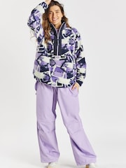 Harper & Lewis Purple Parachute Trousers - Image 1 of 6