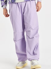 Harper & Lewis Purple Parachute Trousers - Image 2 of 6