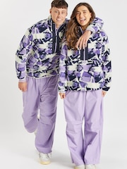 Harper & Lewis Purple Parachute Trousers - Image 6 of 6