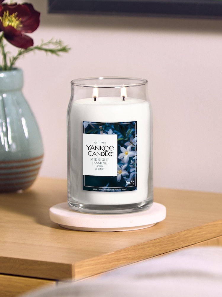 Yankee Candle Midnight Jasmine Signature Large Jar Candle - Image 1 of 3