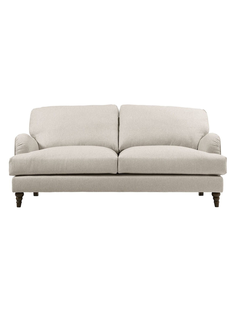 Cotswold Company Natural Weave Burton 3 Seater Sofa - Image 1 of 4 Cotswold Company Natural Weave Burton 3 Seater Sofa - Image 1 of 4