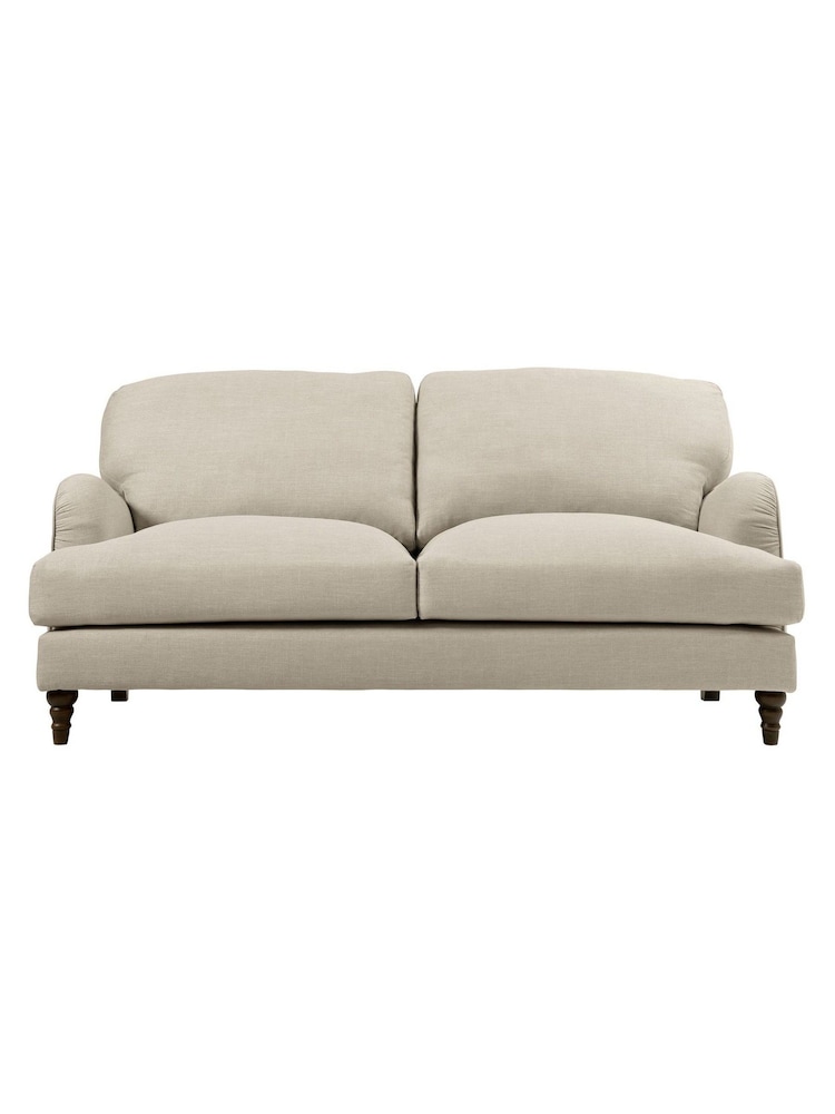 Cotswold Company Natural Linen Burton 3 Seater Sofa - Image 2 of 5 Cotswold Company Natural Linen Burton 3 Seater Sofa - Image 2 of 5