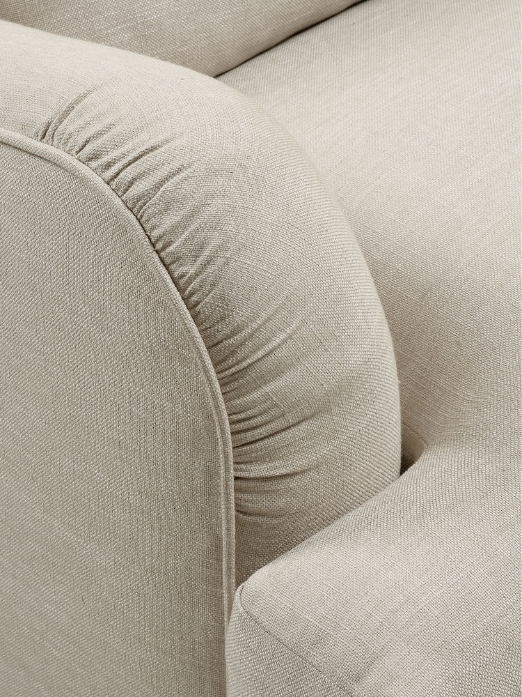 Cotswold Company Natural Linen Burton 3 Seater Sofa - Image 5 of 5 Cotswold Company Natural Linen Burton 3 Seater Sofa - Image 5 of 5