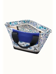 Cath Kidston Blue Strawberry Garden Print Small Bonded Tote Bag - Image 8 of 9