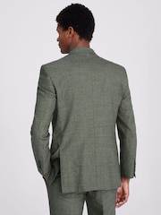 Куртка MOSS Tailored Fit Green Puppytooth Performance - Изображение 4 из 7