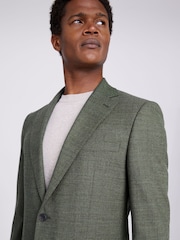 Куртка MOSS Tailored Fit Green Puppytooth Performance - Изображение 7 из 7