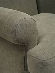 Cotswold Company Deep Forest William Cotton Linen Weave Armchair - Image 5 of 5