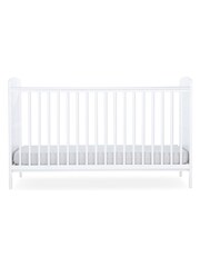 CuddleCo Grey Juliet Cot Bed with Mother and Baby Rose Gold Sprung Mattress - Image 4 of 7