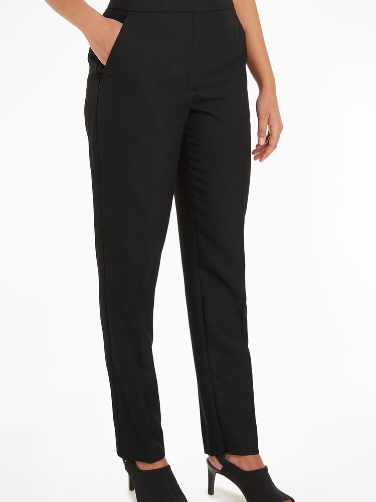 Calvin Klein Slim Tapered Ankle Trousers - Image 1 of 2