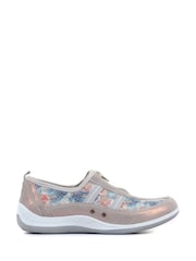 Pavers Grey Womens Casual Leather Shoes - Image 1 of 4