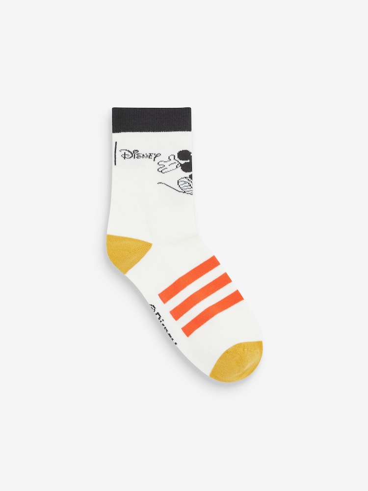 adidas Red Kids Performance Disney's Mickey Mouse Socks 3 Pack - Image 4 of 4