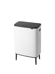 Brabantia White Bo Hi 60L Touch Bin - Image 3 of 3