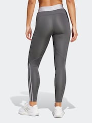 adidas Grey Hyperglam Full Length Leggings - Image 2 of 8