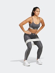 adidas Grey Hyperglam Full Length Leggings - Image 3 of 8