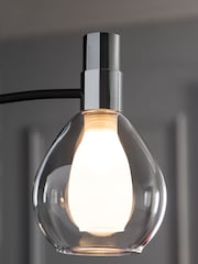 Chrome Carson 3 Light Floor Lamp - Image 3 of 8