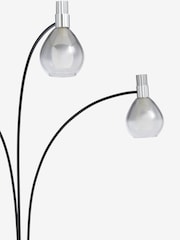 Chrome Carson 3 Light Floor Lamp - Image 7 of 8