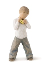 Willow Tree Off White Heart of Gold Figurine - Image 3 of 3