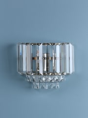 Laura Ashley Brass Vienna Crystal Wall Light - Image 2 of 4