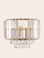Laura Ashley Brass Vienna Crystal Wall Light - Image 3 of 4