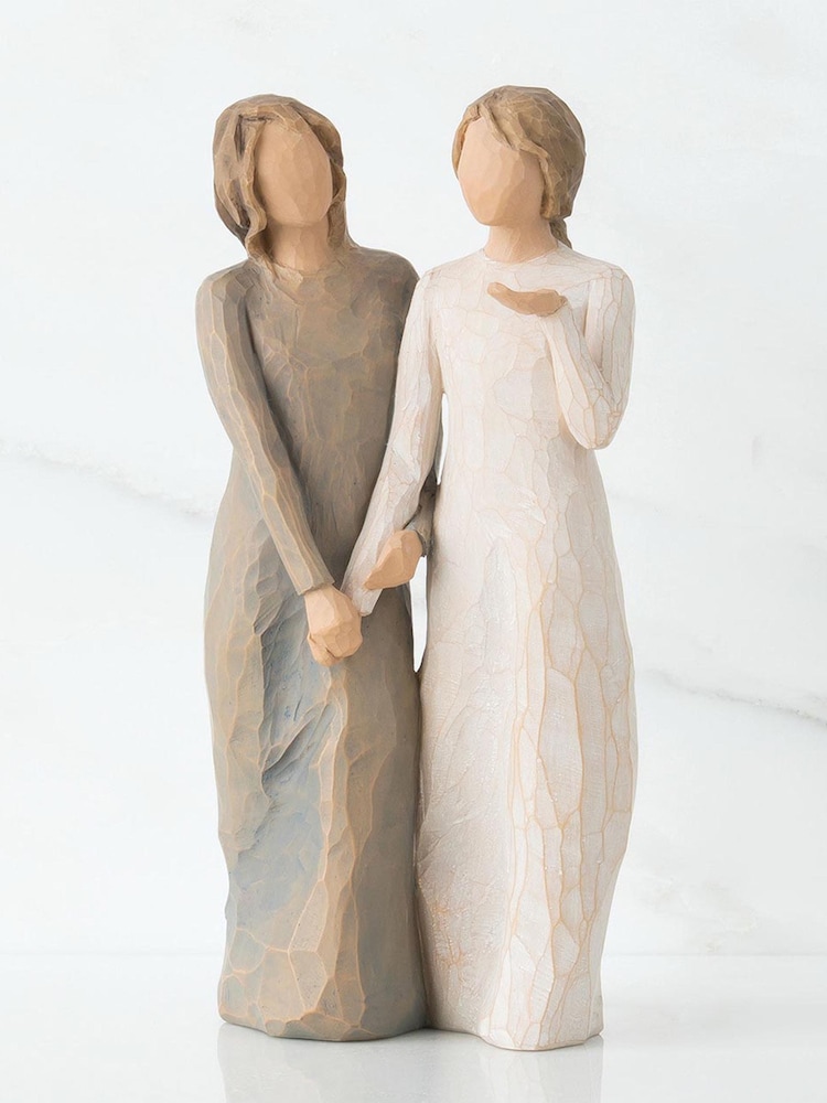 Willow Tree Off White My Sister My Friend Figurine - Image 1 of 4 Willow Tree Off White My Sister My Friend Figurine - Image 1 of 4
