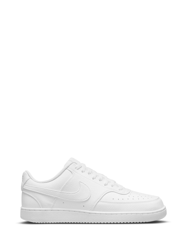 Nike White Court Vision Low Trainers - Image 5 of 12