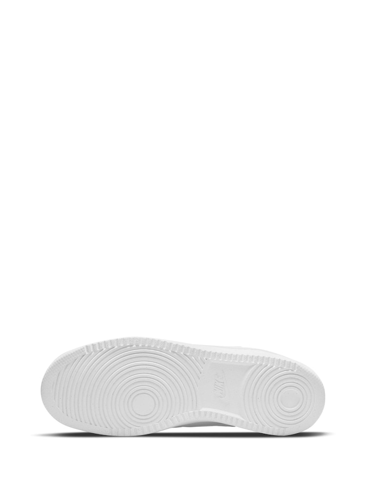 Nike White Court Vision Low Trainers - Image 8 of 12