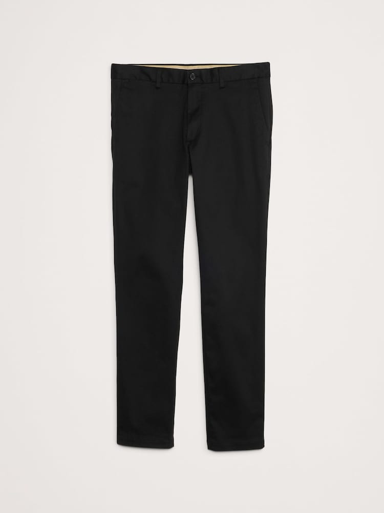 Banana Republic Black Slim Rapid Movement Chino - Image 5 of 5